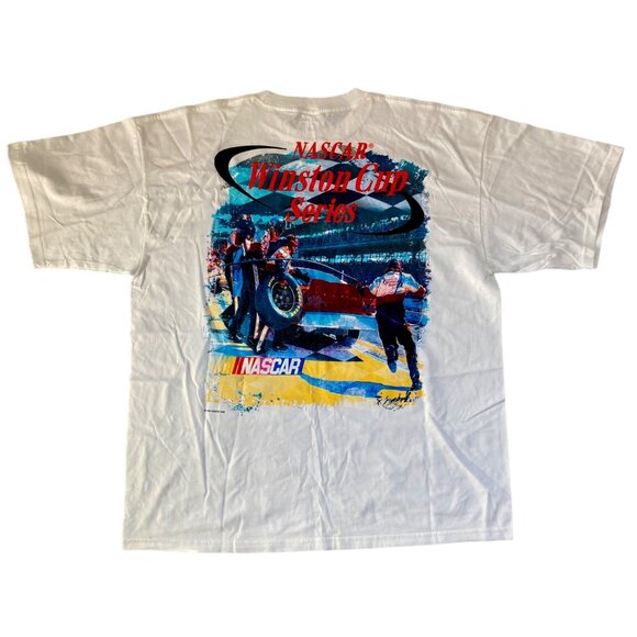 Vintage NASCAR Winston Cup Series "Wide Open" T-Shirt Size 2XL 2002 Racing - Picture 5 of 7